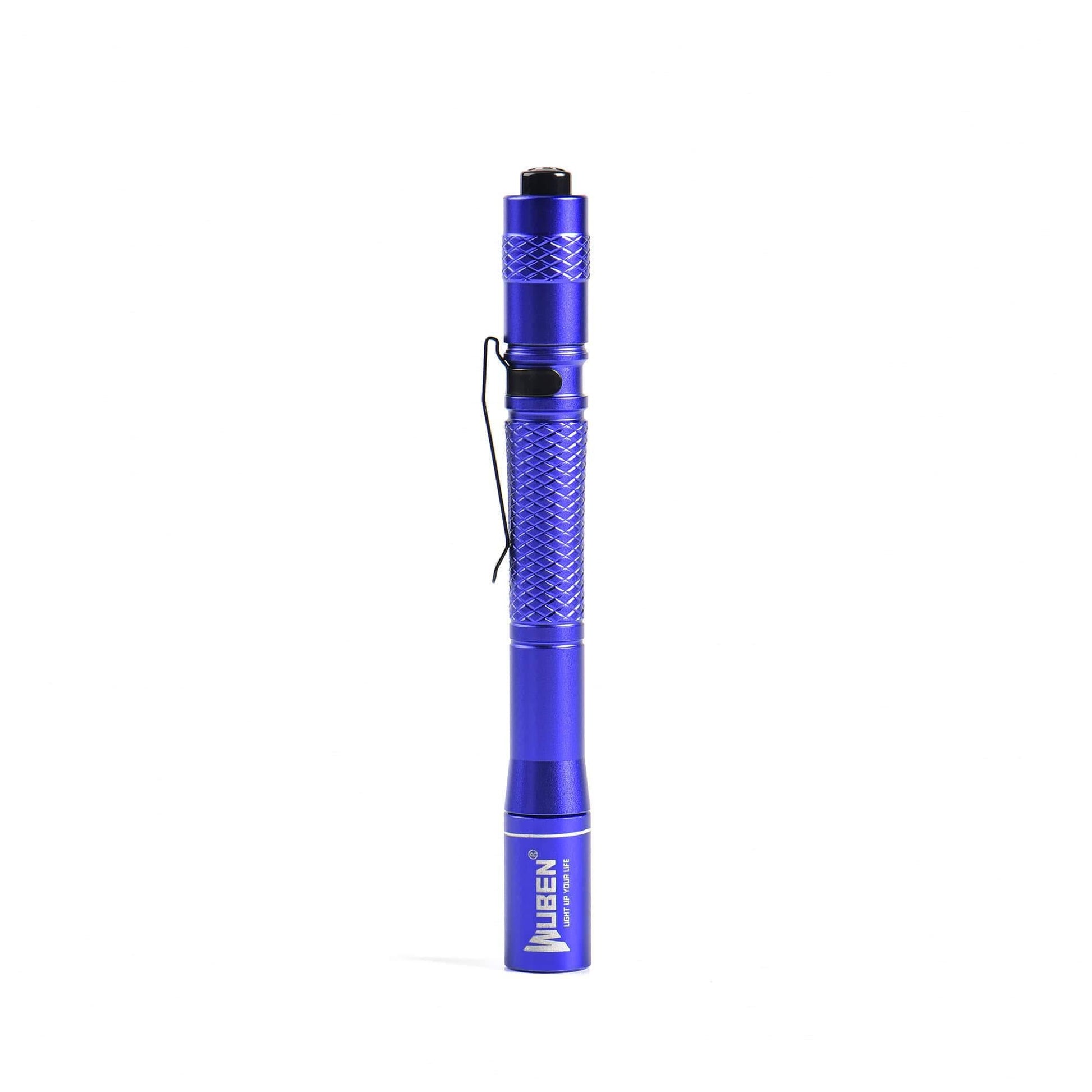 Wuben E19 UV LED Flashlight - Blueviolet-Front View