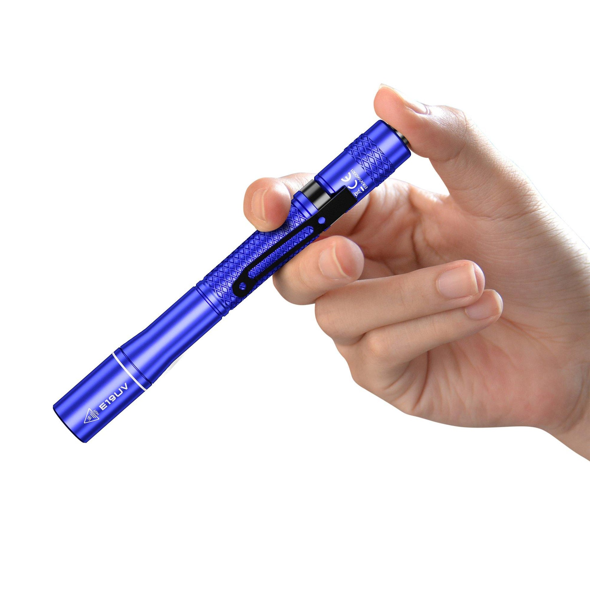 Wuben E19 UV LED Flashlight - Blueviolet-Tail Switch