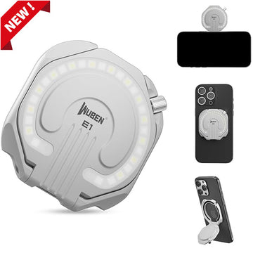 WUBEN E1 EDC Luz recargable para selfies Anillo de luz portátil
