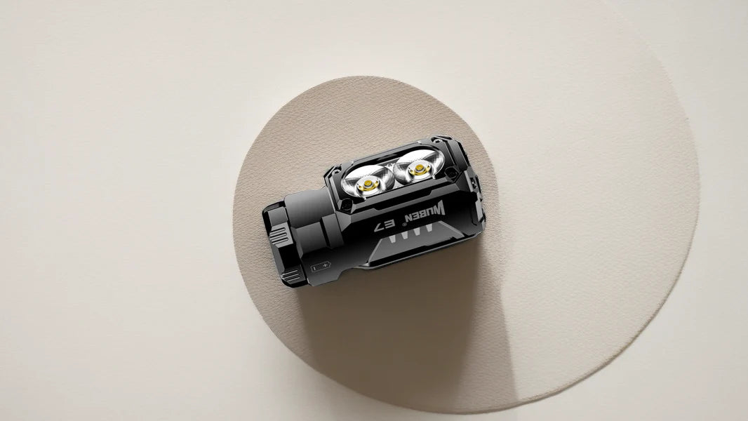 Revisión del Wuben E7: Linterna frontal compacta 2 en 1 y linterna EDC