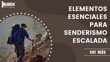 ¿Qué hay en tu mochila para escalada/senderismo?