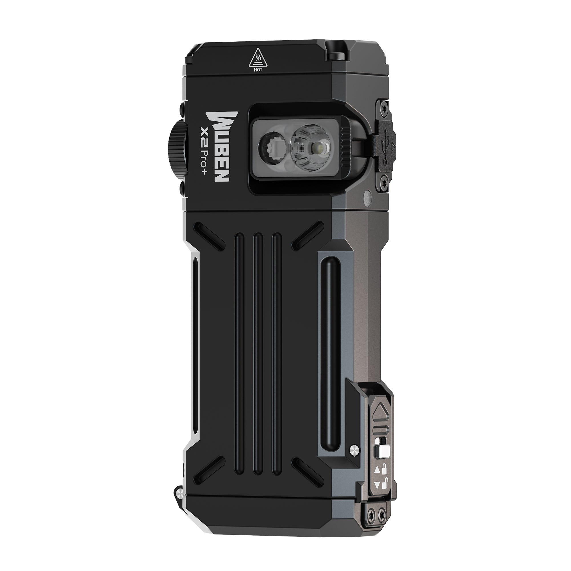 wuben X2 Pro 1500 Lumens Flashlight （Optional RGB or UV side light）