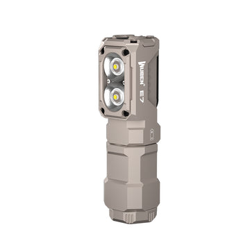 E7 1800 lúmenes Linterna de Cabeza Recargable