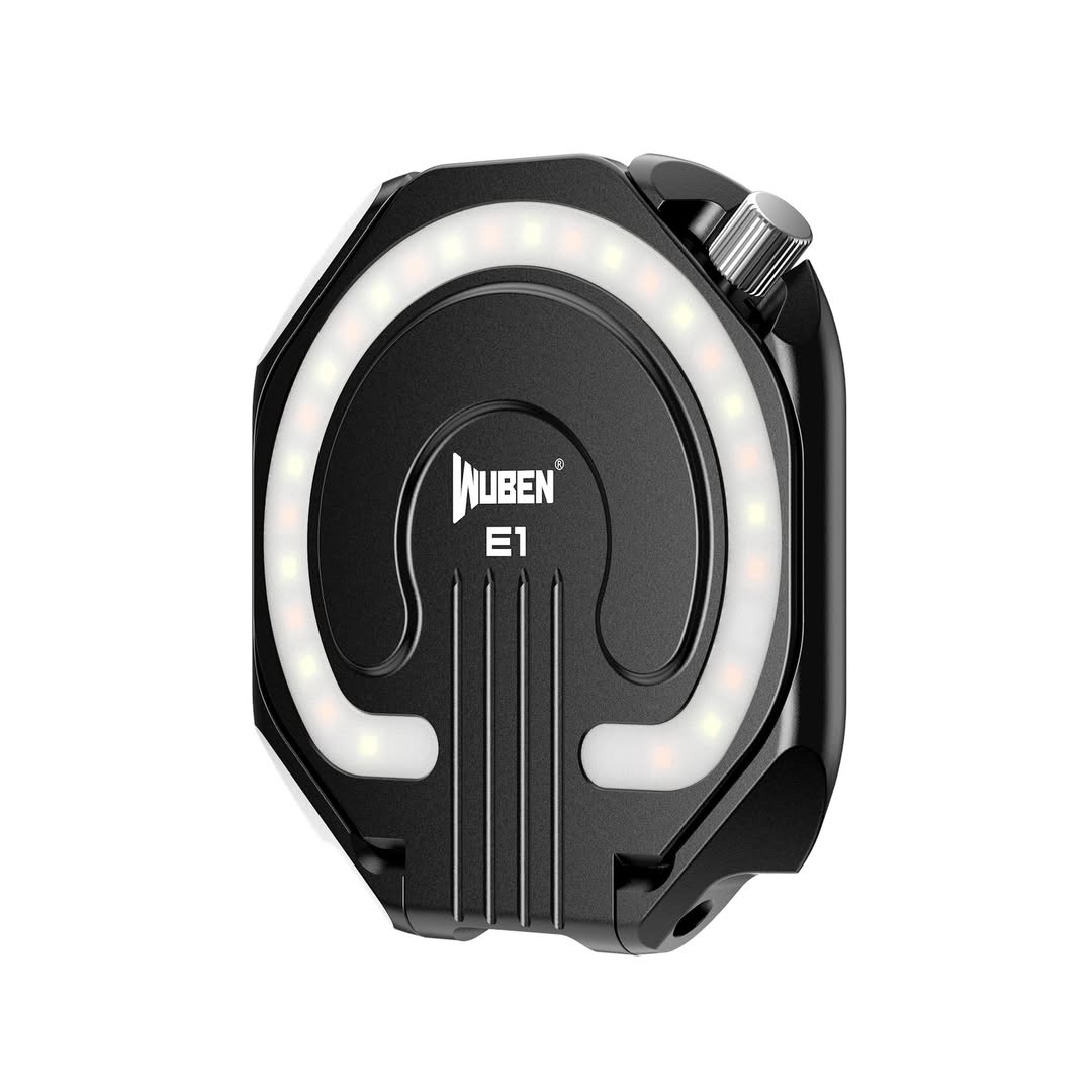 WUBEN E1 EDC Luz recargable para selfies Anillo de luz portátil