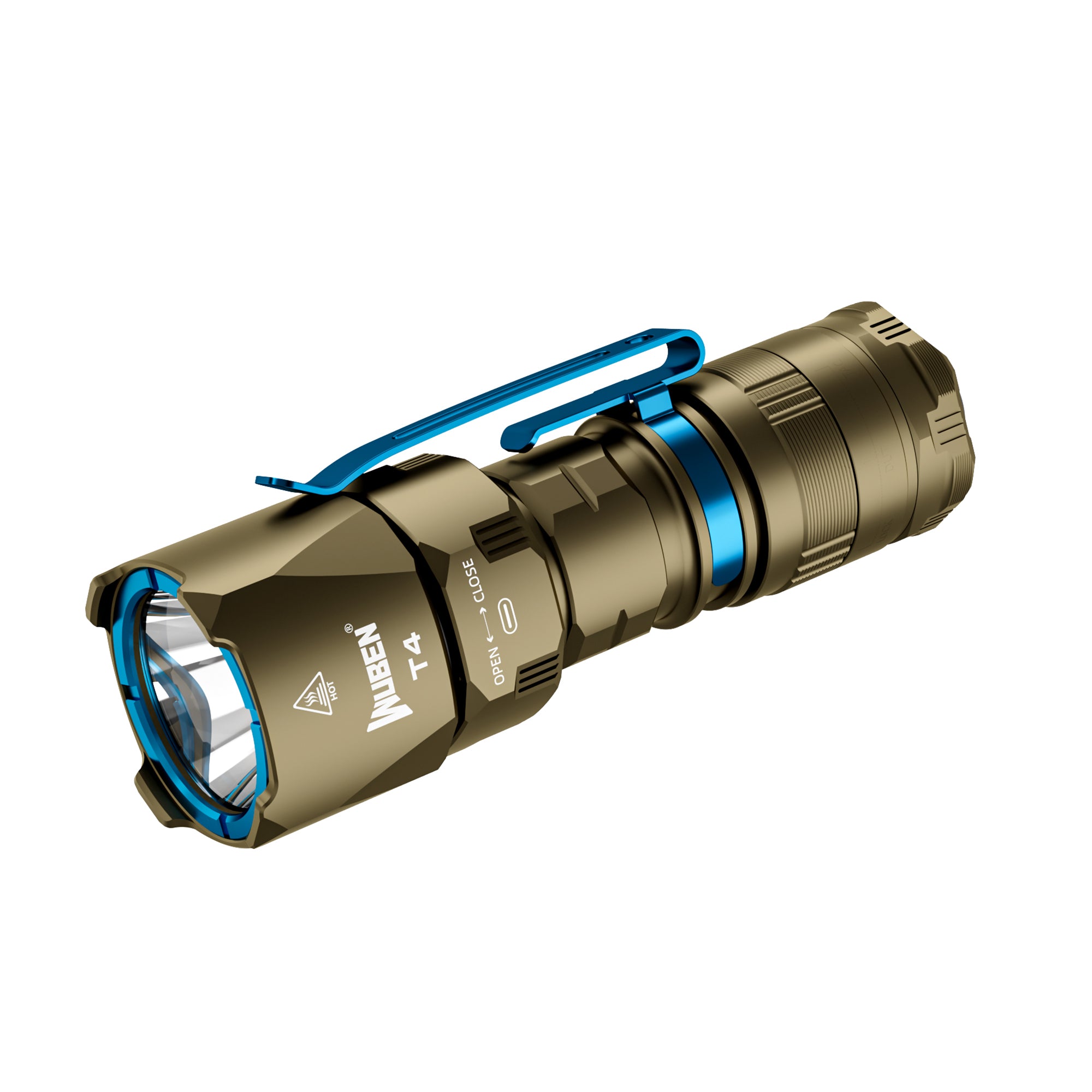 Nueva-Wuben T4 Linterna Táctica Portátil