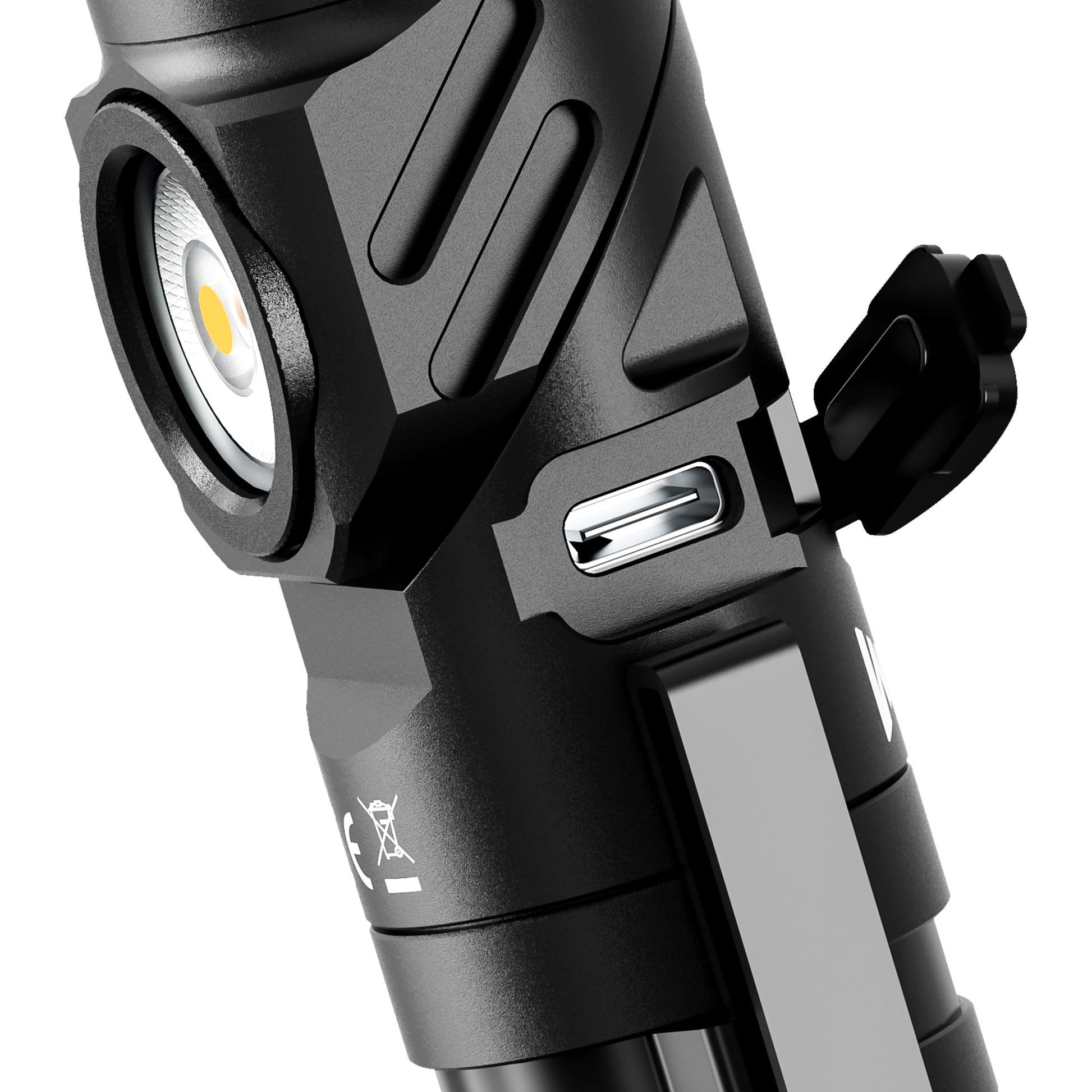 L1 Dual Light Sources Flashlight with 180° Rotating Head, 2000 Lumens WUBEN EDC_7